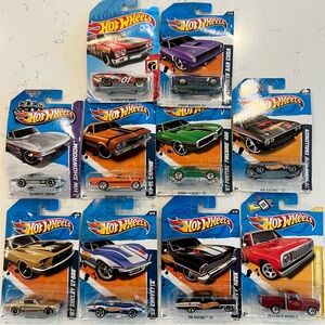 Hot Wheels Die-Cast Toy Car Collection - Multicolor